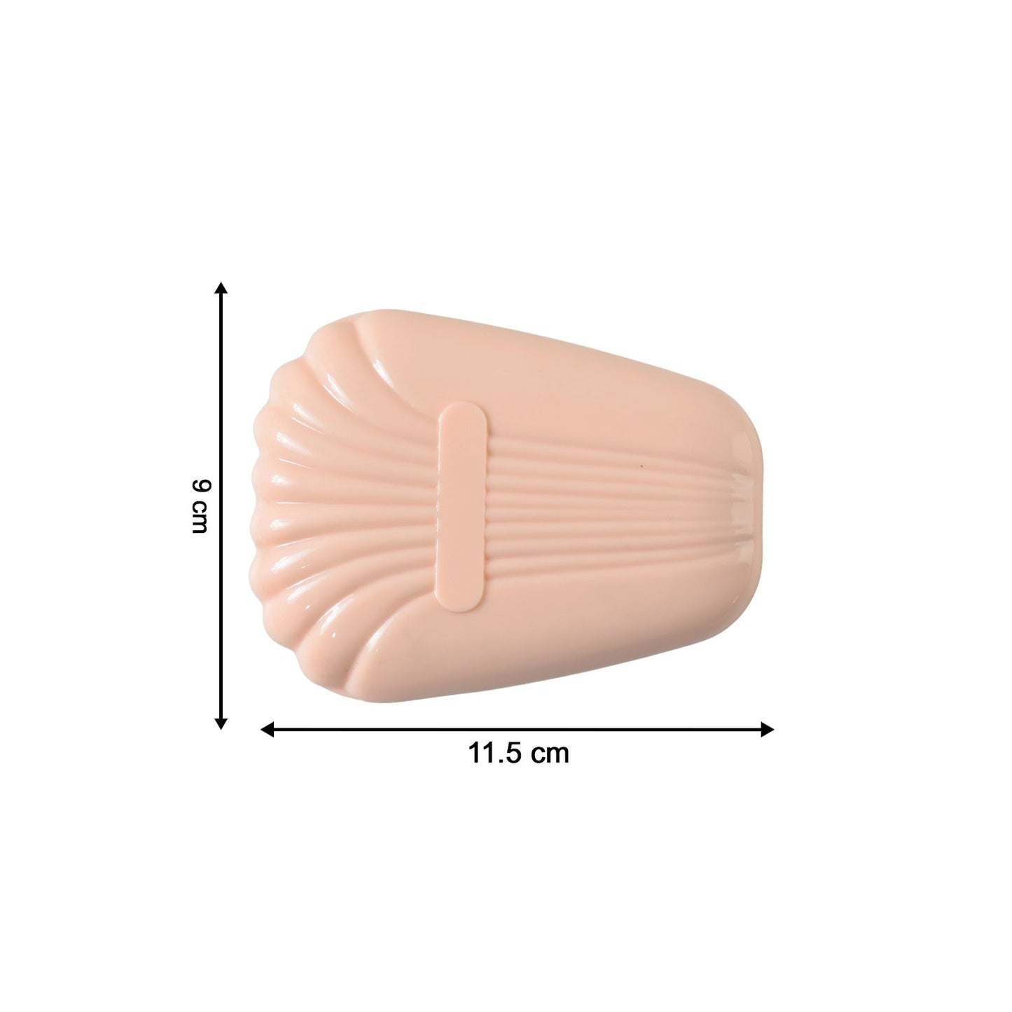 Beauty brush kit with storage case