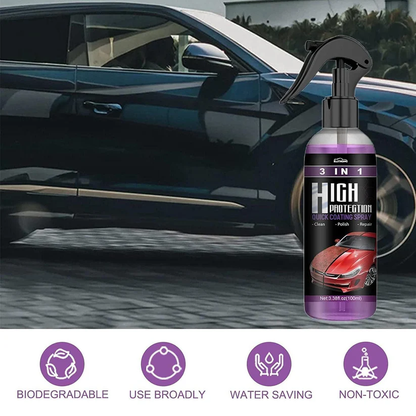 3-in-1 Quick Car Ceramic Coating Spray (Pack of 3)