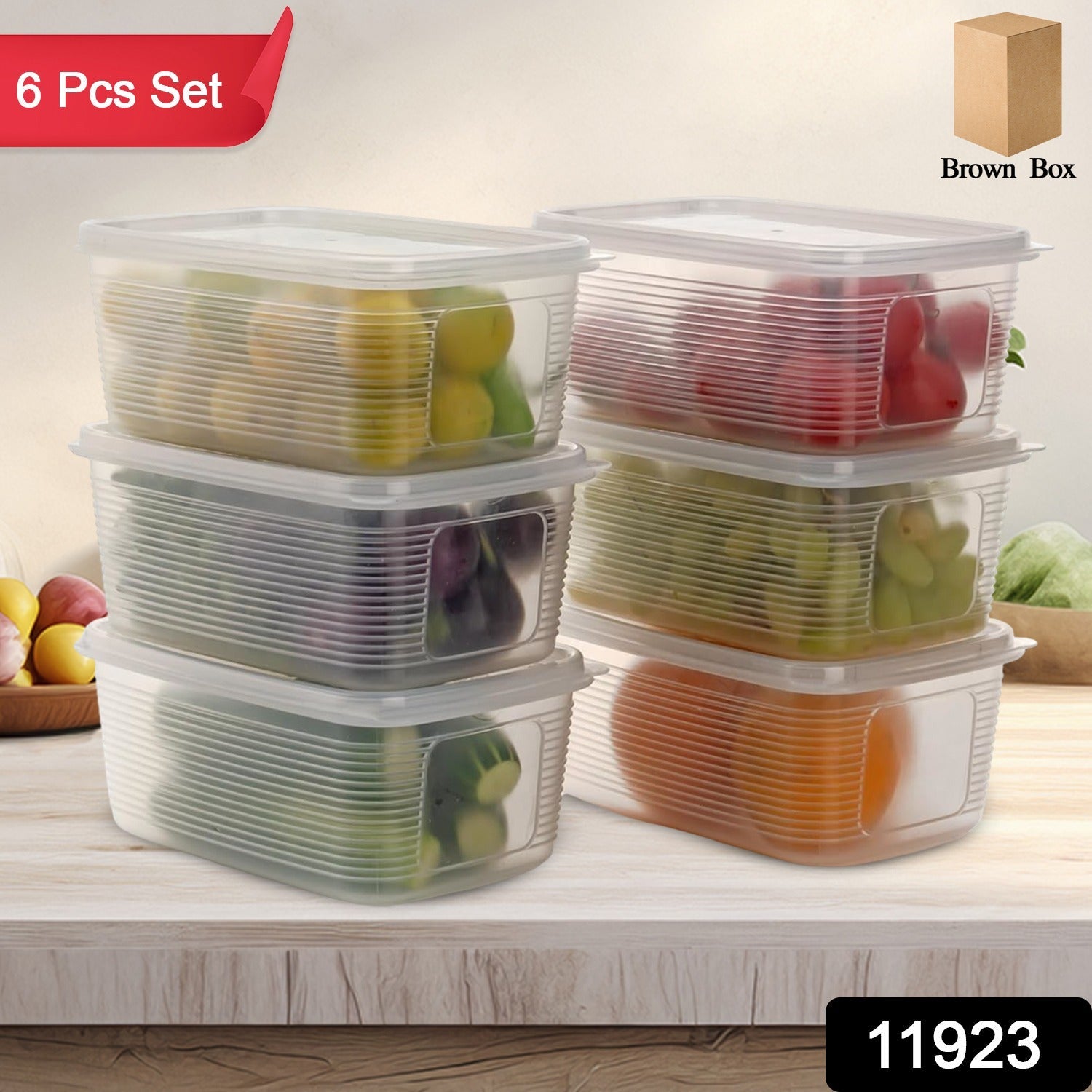 Clear Tote Set
