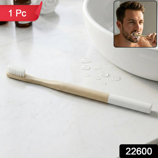 Biodegradable Bamboo Toothbrush Soft Bristle (1 Pc / Mix Color)